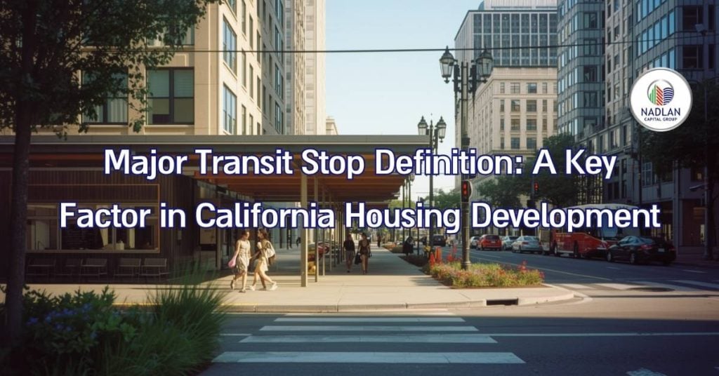 major transit stop definition