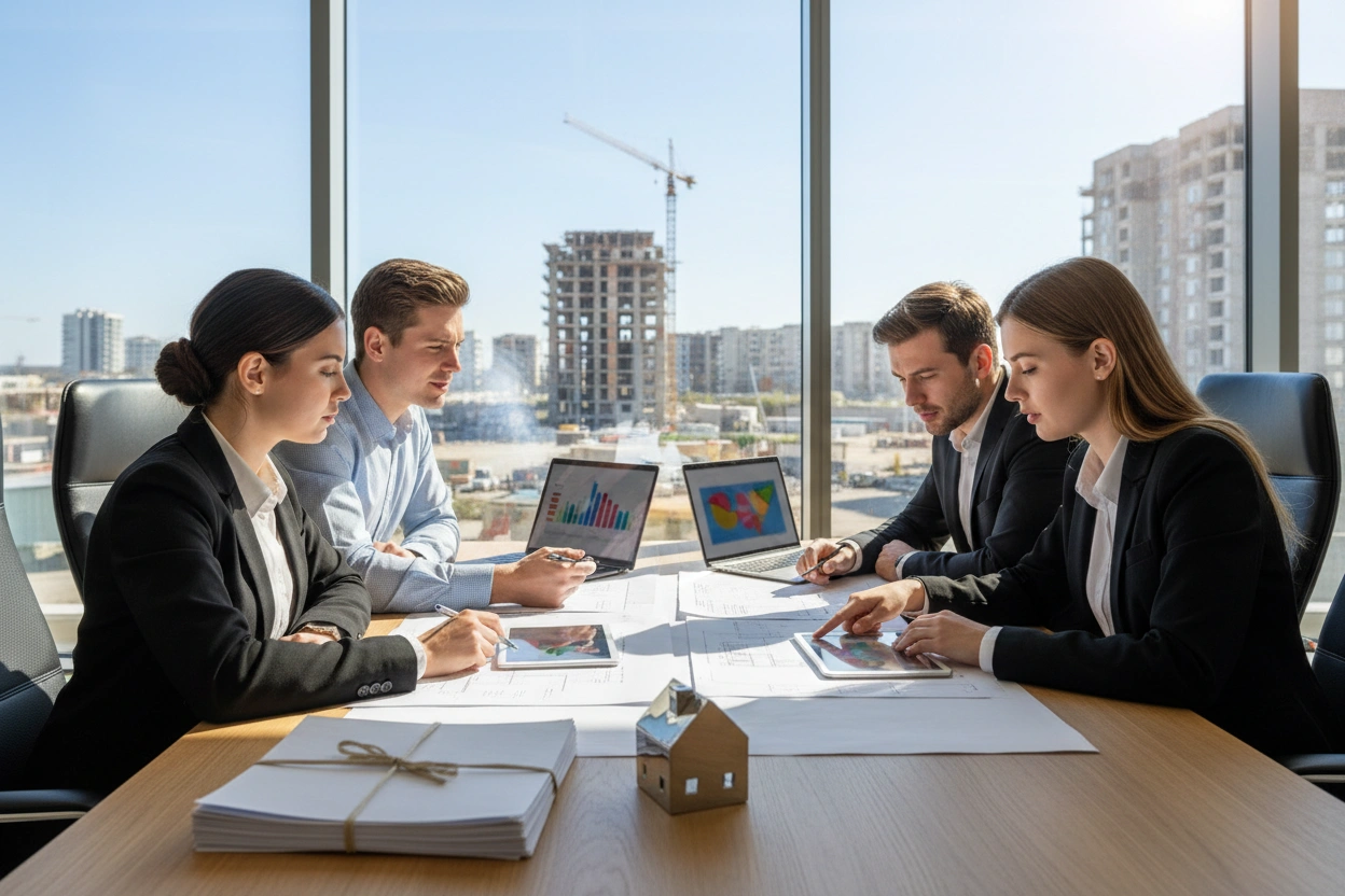 Professional image illustrating Top Financing Strategies for New Real Estate Investors