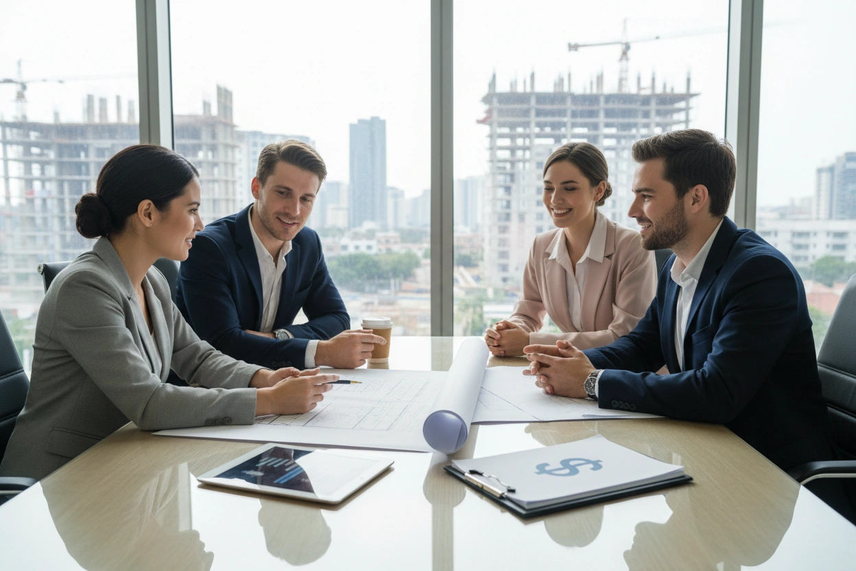 Professional image illustrating Top Financing Strategies for New Real Estate Investors