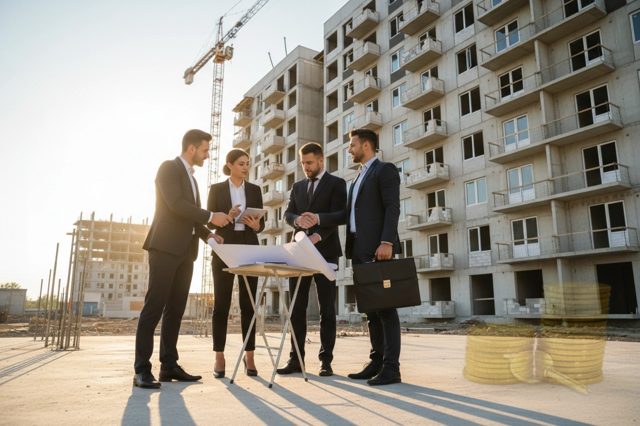 Professional image illustrating Top Financing Strategies for New Real Estate Investors