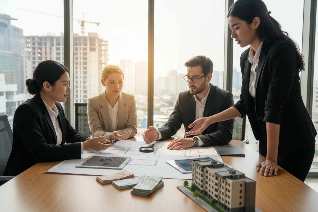 Professional image illustrating Top Financing Strategies for New Real Estate Investors