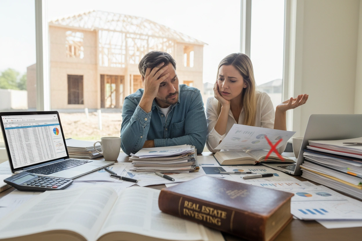 Professional image illustrating Common Mistakes to Avoid When Financing Investment Properties