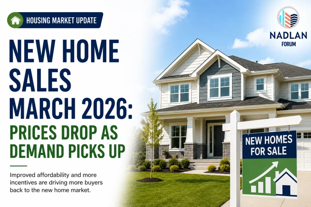 new home sales March 2026