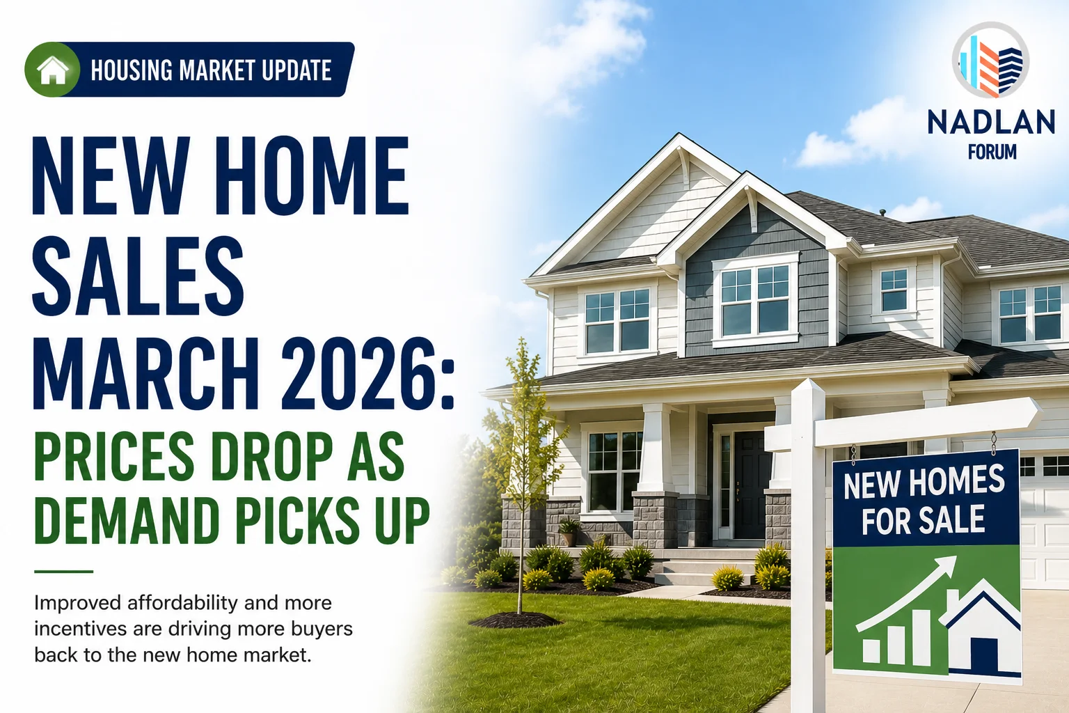 new home sales March 2026