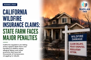 California wildfire insurance claims