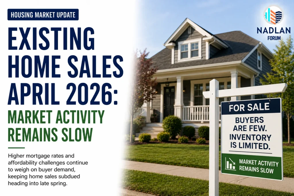 existing home sales April 2026