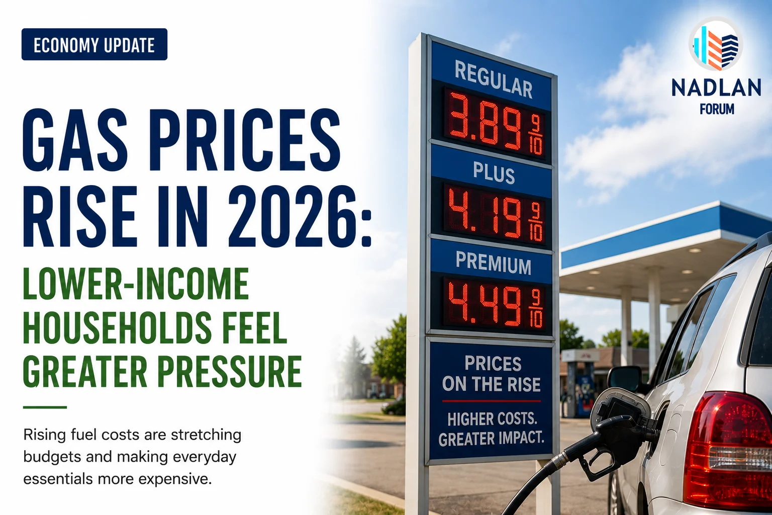 gas prices impact on low-income households