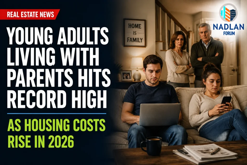 young adults living with parents housing