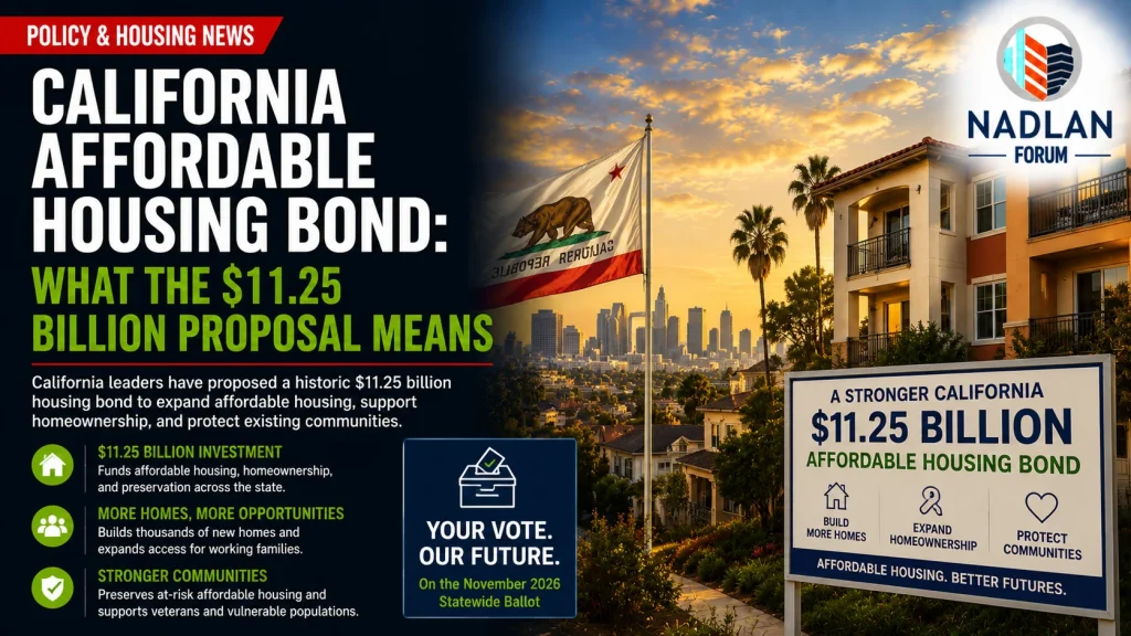 California affordable housing bond 2026