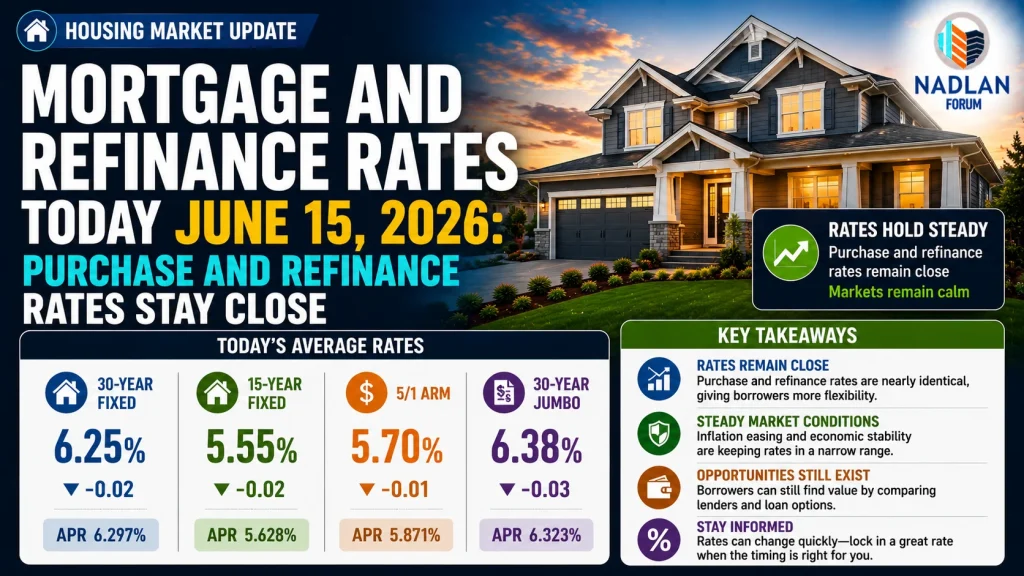 Mortgage rates today
