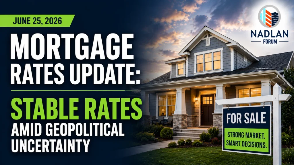 mortgage rates June 2026