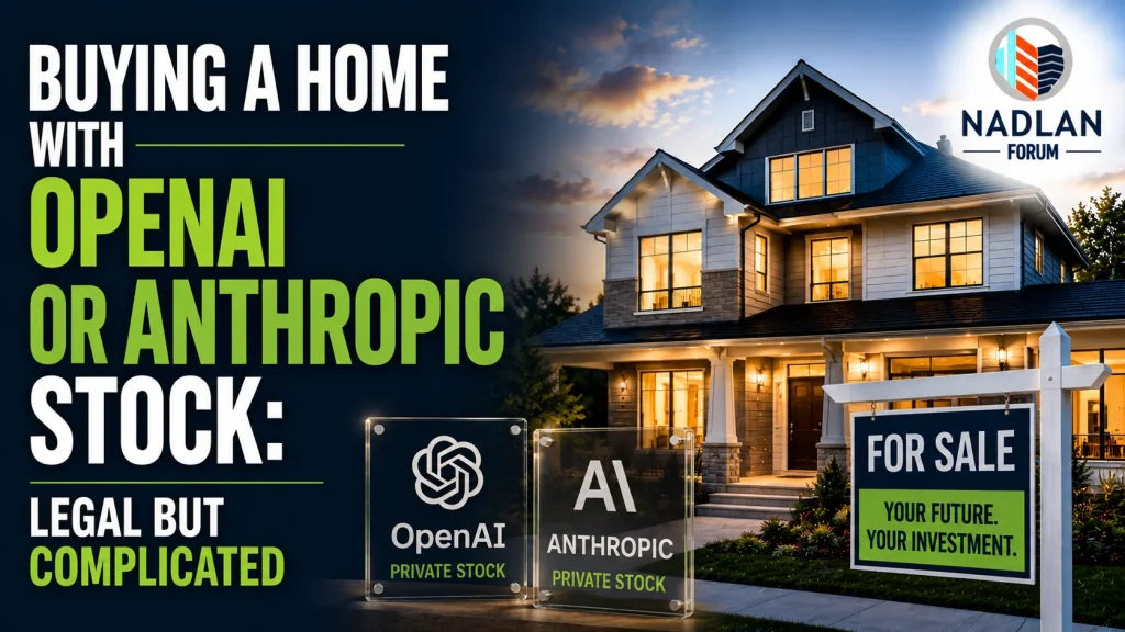 buy home with pre-IPO stock