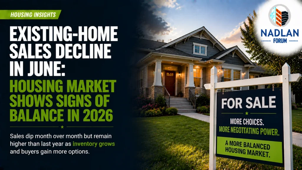 Existing-home sales report June 2026