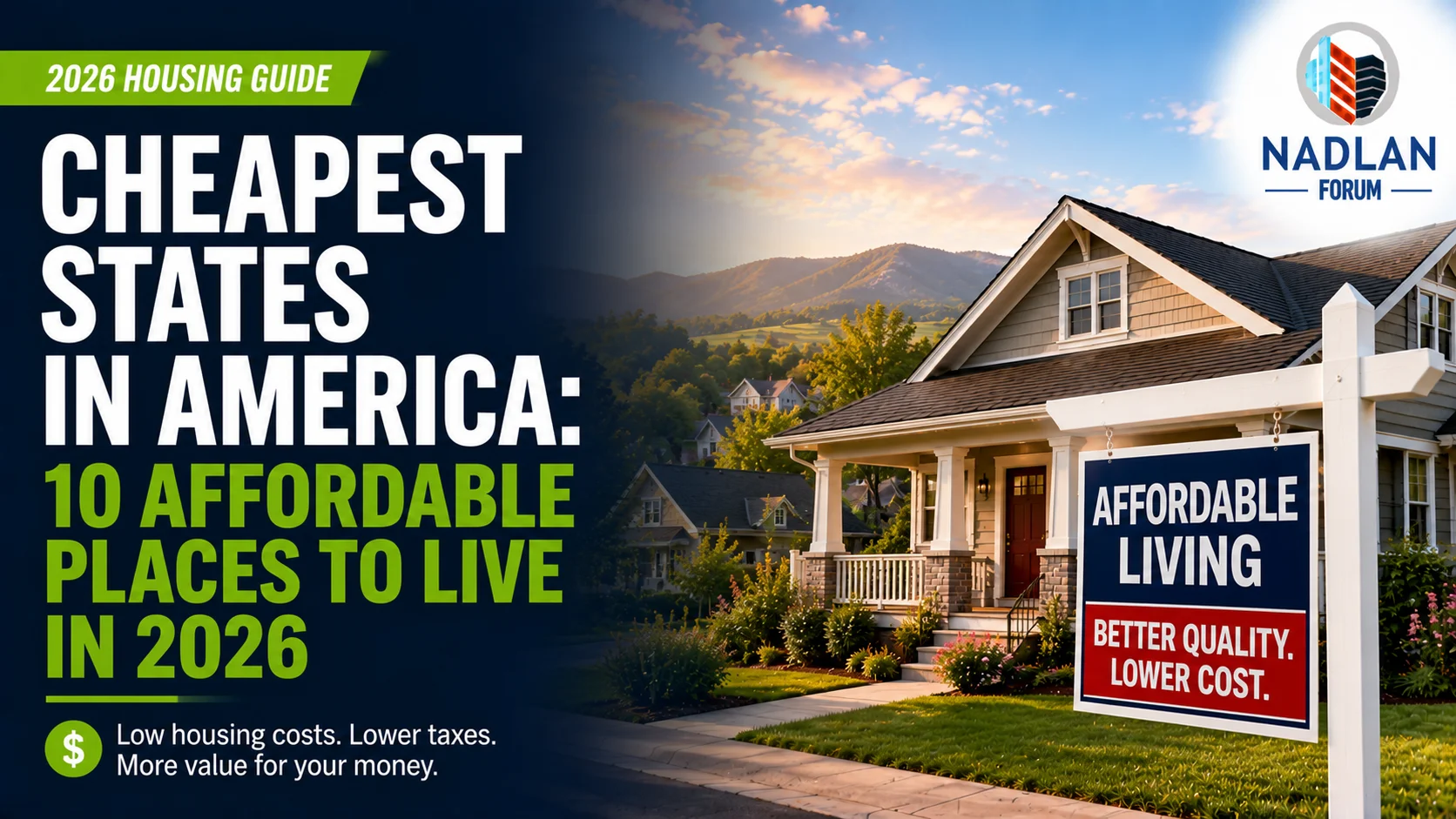 Cheapest States in America