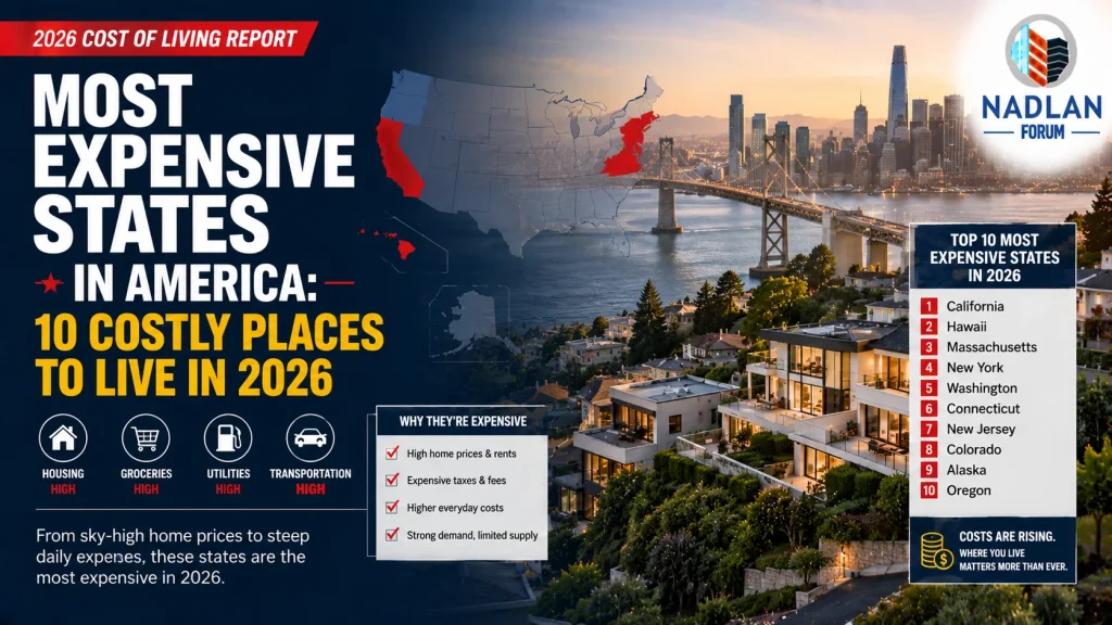 Most Expensive States in America