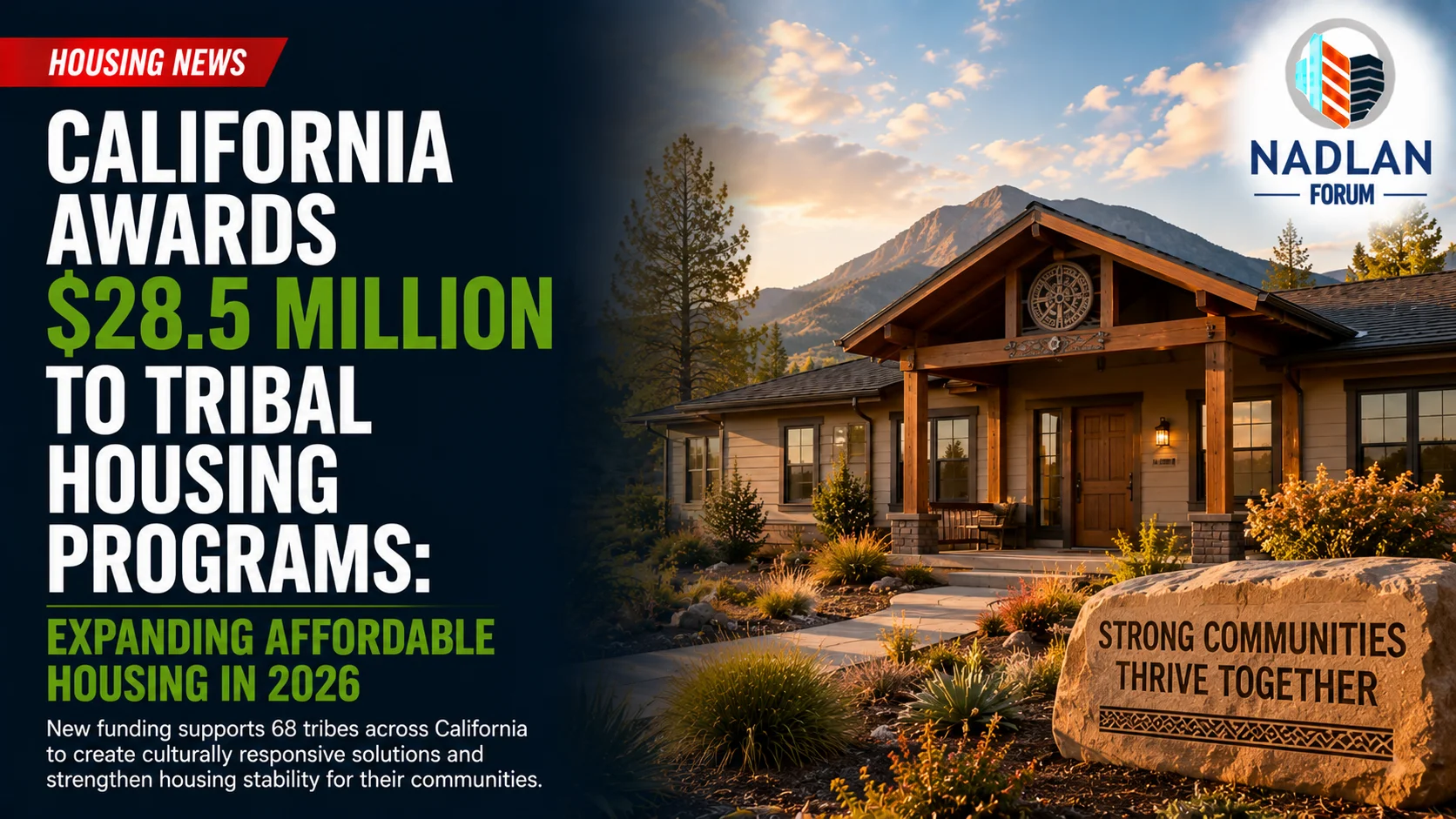 California Tribal Housing Funding